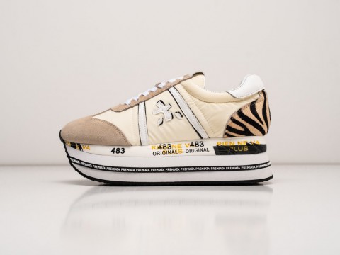 Premiata Conny WMNS бежевые текстиль женские (36-40) Premiata Conny WMNS бежевые текстиль женские (36-40)