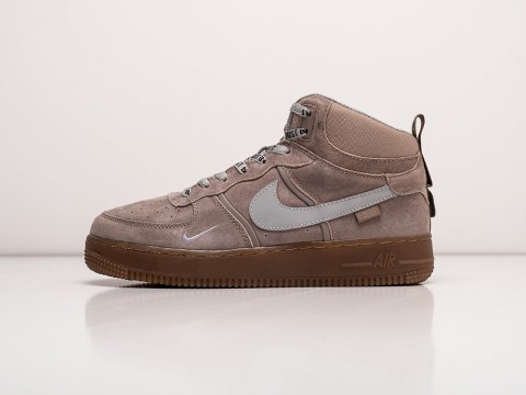 Nike Air Force 1 Hi Winter Beige / Grey / Brown