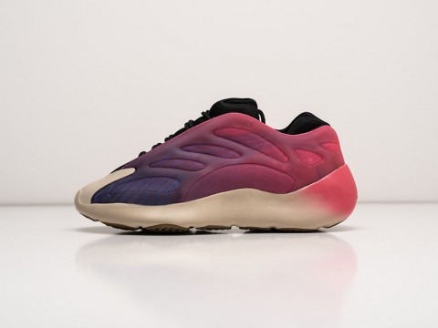 Adidas Yeezy Boost 700 v3 Fade Carbon WMNS Red / Blue / Black артикул 25686