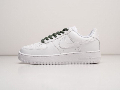 Nike Air Force 1 Low White / Green артикул 25801