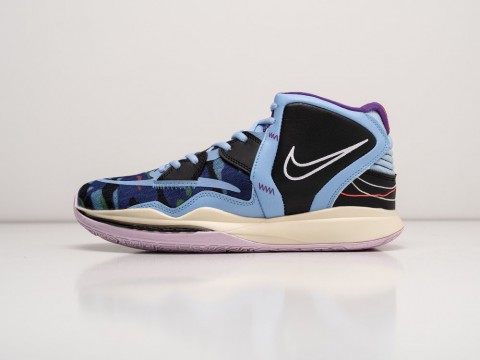 Мужские кроссовки Nike Kyrie 8 Infinity Aluminium голубые Мужские кроссовки Nike Kyrie 8 Infinity Aluminium голубые