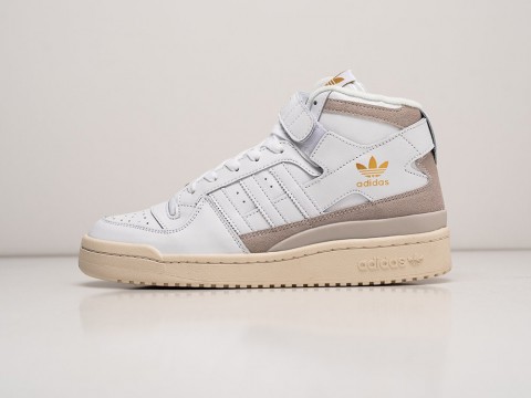 Adidas Forum 84 High Gold Foil White / Grey / Beige артикул 25828