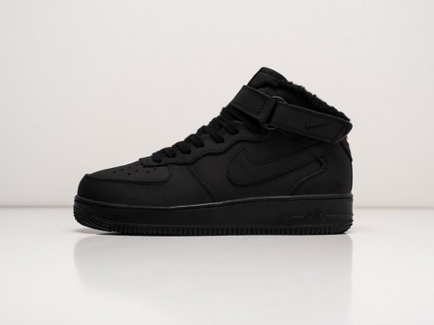 Nike Air Force 1 Winter Triple Black артикул 25917 Nike Air Force 1 Winter Triple Black артикул 25917