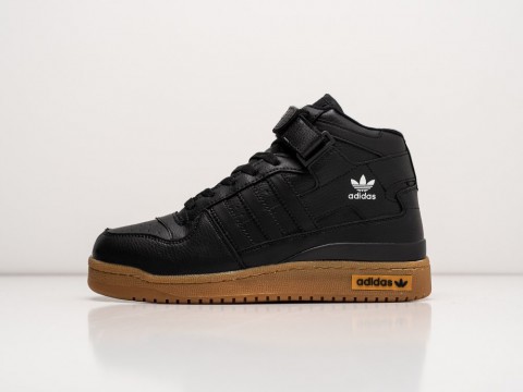 Мужские кроссовки Adidas Forum 84 High Winter черные