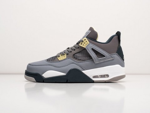 Мужские кроссовки Nike Air Jordan 4 Retro серые Мужские кроссовки Nike Air Jordan 4 Retro серые