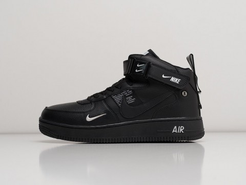 Мужские кроссовки Nike Air Force 1 07 Mid LV8 Winter черные