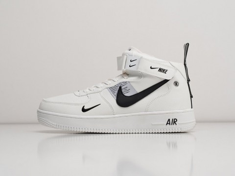 Мужские кроссовки Nike Air Force 1 07 Mid LV8 Winter белые