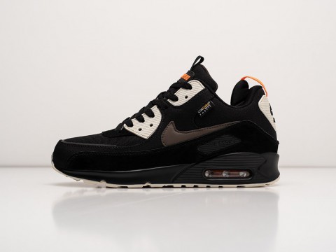 Nike Air Max 90 Surplus Black / White / Brown артикул 26048