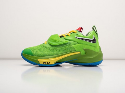 Мужские кроссовки Nike x UNO x Zoom Freak 3 NRG 50th Anniversary - Green зеленые