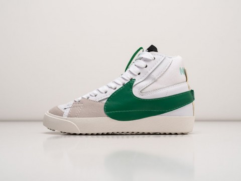 Nike Blazer Mid 77 Jumbo WMNS White / Green / Grey артикул 26092