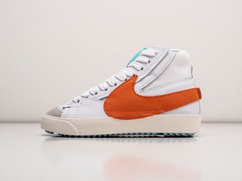 Nike Blazer Mid 77 Jumbo WMNS White / Orange / Grey артикул 26094