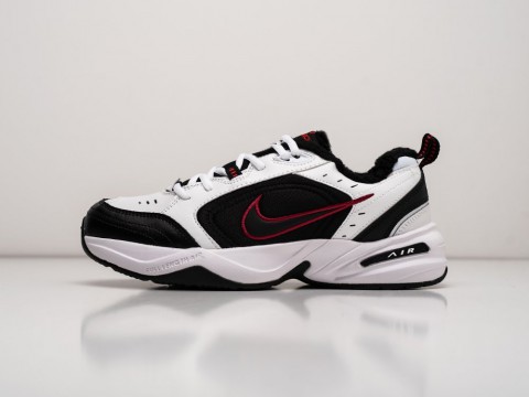 Nike Air Monarch IV White / Black / Red артикул 26200