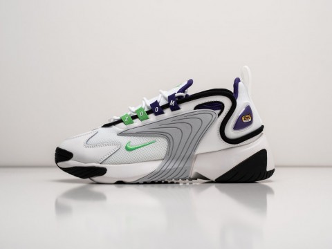 Nike Zoom 2K White / Grey / Green / Purple артикул 26236