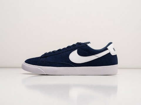 Nike Blazer Low 77 Navy Blue / White