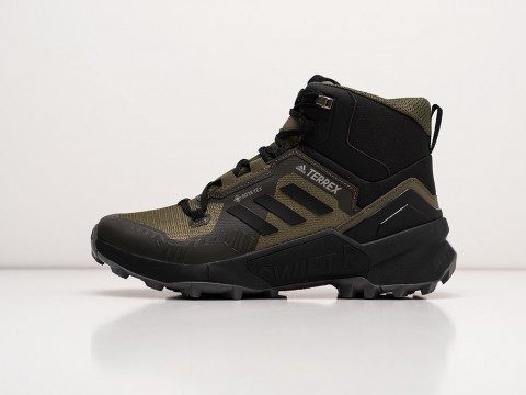 Мужские кроссовки Adidas Terrex Swift R3 Mid зеленые Мужские кроссовки Adidas Terrex Swift R3 Mid зеленые