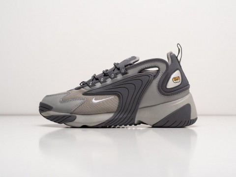 Nike Zoom 2K Wolf Grey серые кожа мужские (40-45)