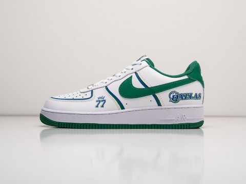 Nike Air Force 1 Low Dallas TX белые кожа мужские (40-45)