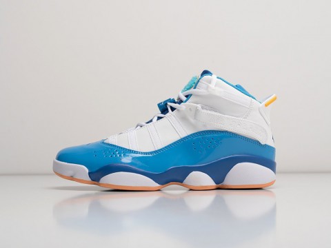 Мужские кроссовки Nike Jordan 6 Rings GS Tropical белые Мужские кроссовки Nike Jordan 6 Rings GS Tropical белые