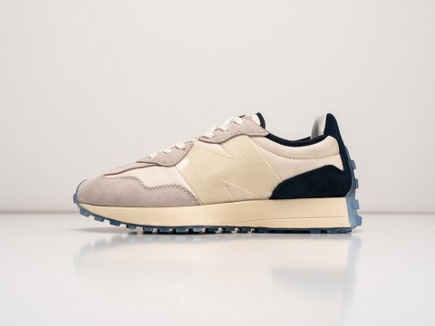 New Balance 327 Beige / Black / White артикул 26333