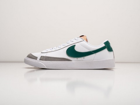 Nike Blazer Low 77 White / Green / Grey артикул 26425