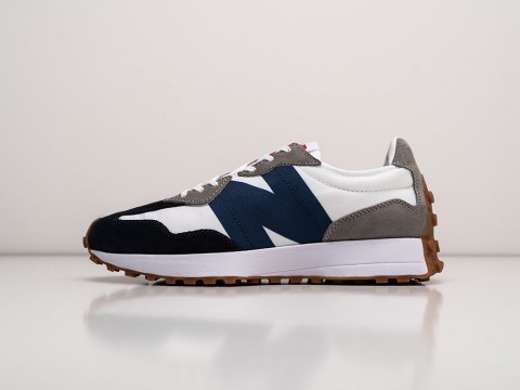 New Balance 327 White / Blue / Black / Grey артикул 26429