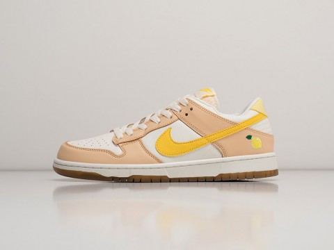 Мужские кроссовки Nike SB Dunk Low Lemon Drop белые Мужские кроссовки Nike SB Dunk Low Lemon Drop белые