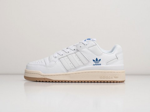 Мужские кроссовки Adidas Forum Low White Blue Bird белые Мужские кроссовки Adidas Forum Low White Blue Bird белые