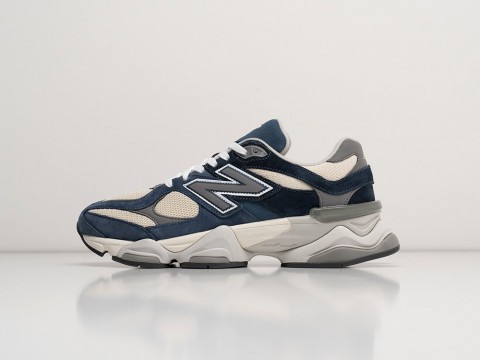 New Balance 9060 Natural Indigo синие замша мужские (40-45)