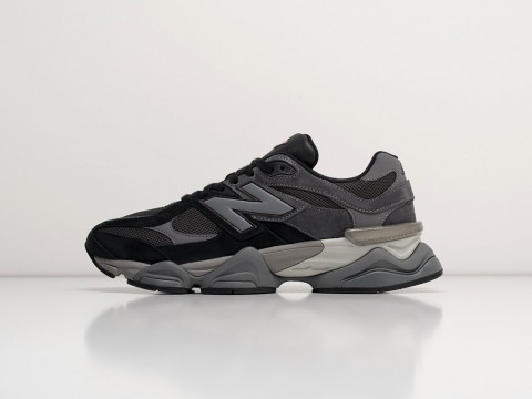 New Balance 9060 Black Castlerock черные замша мужские (40-45)