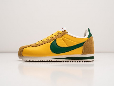 Nike Cortez Nylon XLV WMNS Yellow / Green / White артикул 26659