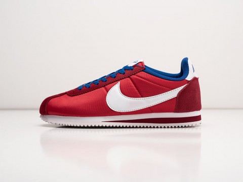 Nike Cortez Nylon Red / White / Navy Blue артикул 26660