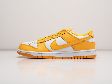 Мужские кроссовки Nike SB Dunk Low Laser Orange желтые Мужские кроссовки Nike SB Dunk Low Laser Orange желтые