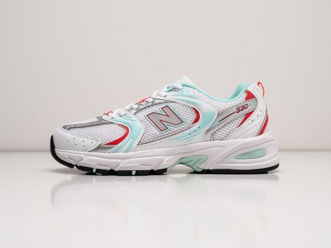 Женские кроссовки New Balance 530 Turquoise WMNS белые Женские кроссовки New Balance 530 Turquoise WMNS белые