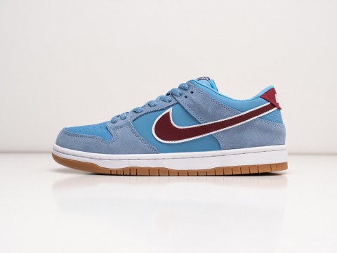 Мужские кроссовки Nike SB Dunk Low Premium Philadelphia Phillies голубые Мужские кроссовки Nike SB Dunk Low Premium Philadelphia Phillies голубые
