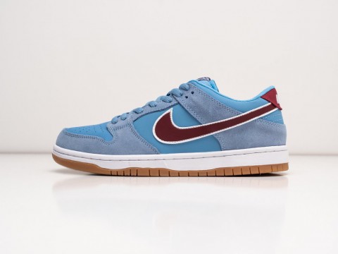 Nike SB Dunk Low Premium Philadelphia Phillies Valour Blue / Team Maroon / White / Gum артикул 26672