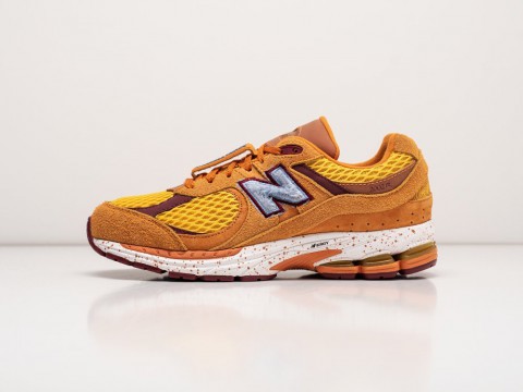 Мужские кроссовки New Balance x Salehe Bembury x 2002R Peace Be The Journey оранжевые Мужские кроссовки New Balance x Salehe Bembury x 2002R Peace Be The Journey оранжевые