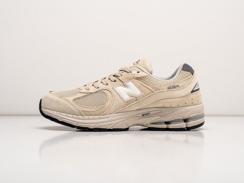 New Balance 2002R Bone бежевые замша мужские (40-45)