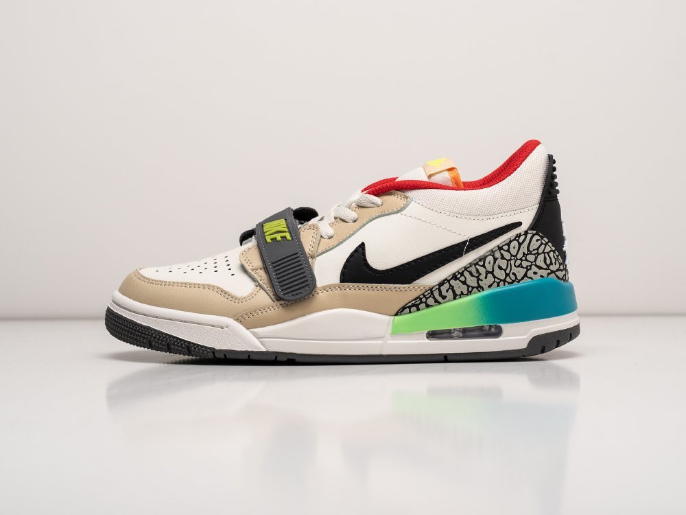 Nike Air Jordan Legacy 312 low Gradient белые кожа мужские (40-45)