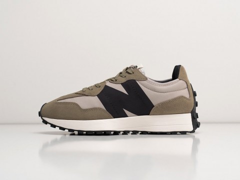 Мужские кроссовки New Balance 327 Aluminum Covert Green серые Мужские кроссовки New Balance 327 Aluminum Covert Green серые