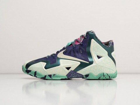 Мужские кроссовки Nike Lebron 11 All Star Gator King белые Мужские кроссовки Nike Lebron 11 All Star Gator King белые