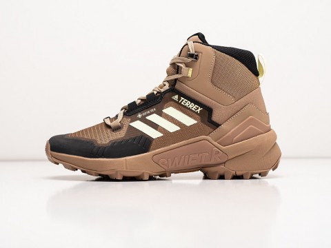 Мужские кроссовки Adidas Terrex Swift R3 Mid коричневые Мужские кроссовки Adidas Terrex Swift R3 Mid коричневые
