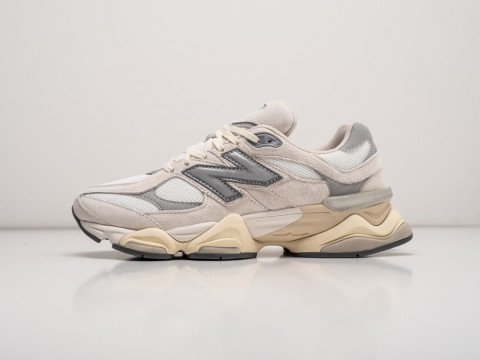 New Balance 9060 Grey / White / Beige артикул 27198