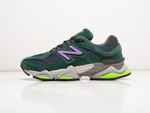 New Balance 9060 Nightwatch Purple зеленые замша мужские (40-45)