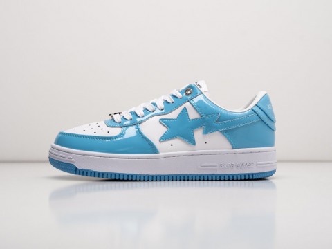 Мужские кроссовки Bape Bapesta Low голубые Мужские кроссовки Bape Bapesta Low голубые
