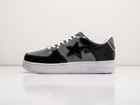 Мужские кроссовки Bape Bapesta Low серые Мужские кроссовки Bape Bapesta Low серые