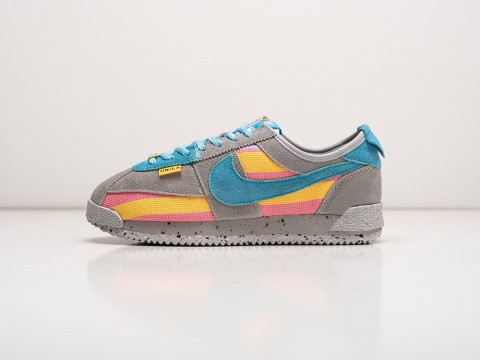 Nike x Union x Cortez SP Smoke Grey WMNS серые замша женские (36-40)