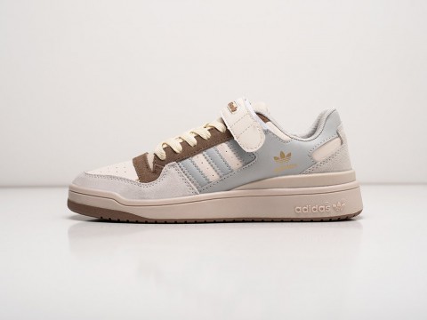 Мужские кроссовки Adidas Forum Low бежевые Мужские кроссовки Adidas Forum Low бежевые
