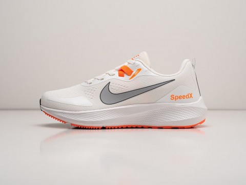 Nike Air Zoom Speed X White / Grey / Orange артикул 27475