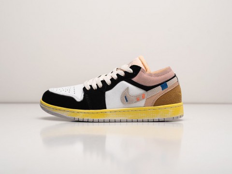 Женские кроссовки Nike Air Jordan 1 Low разноцветные Женские кроссовки Nike Air Jordan 1 Low разноцветные
