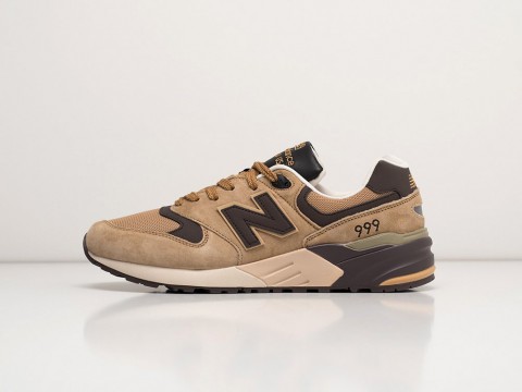 New Balance 999 Beige / Brown / White артикул 27581